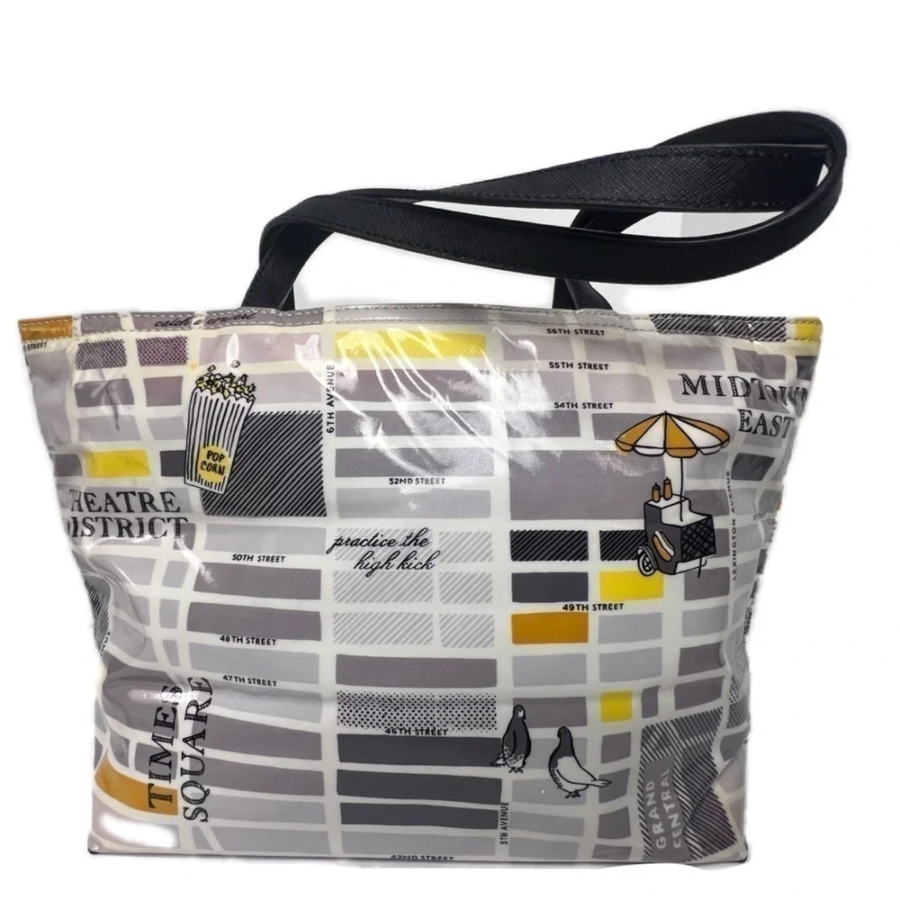 Kate Spade Yellow Taxi Cab New York Francis Tote Bag Shoulder Handbag PXRU8114